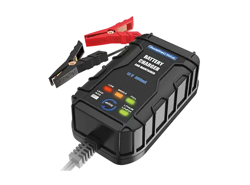 Aweltec Chargeur de batterie intelligent 800 mA 12 V pour plomb-acide et lithium